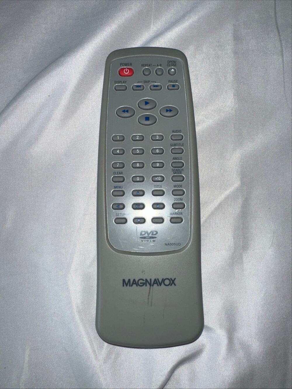 Magnavox NA005UD OEM Original DVD Player Replacement Remote Control